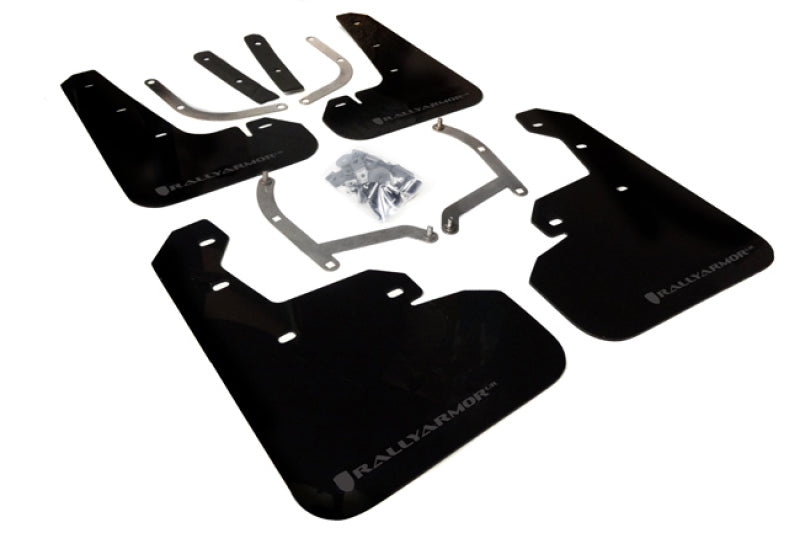Rally Armor Garde-boue UR 17-23 Subaru Impreza 4D/5D - noir avec logo gris