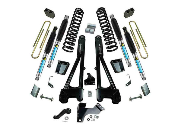 Superlift 6" Lift Kit — Bilstein Shocks, Radius Arms, Diesel — 2011-2016 Ford F-250/F-350 Super Duty 4WD (K989B)