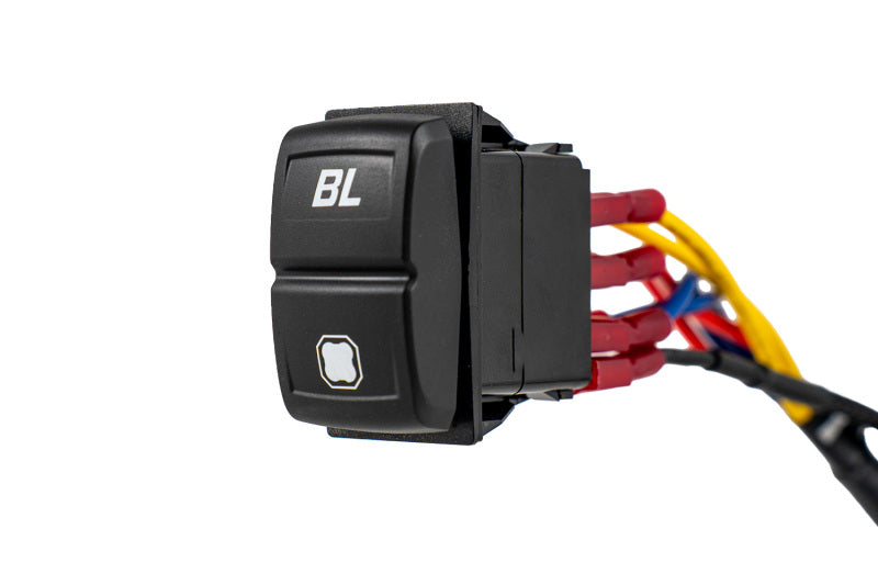 Diode Dynamics Interrupteur à bascule rectangulaire à 3 voies 12V