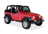Bushwacker Fender Flares — 1997-2006 Jeep Wrangler TJ (10917-07)
