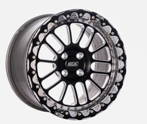 Belak Roue Series 2 13x8 4x100 espacement arrière 5 po - bloque-talon simple