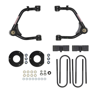 Skyjacker Boîte de composants 3.5 po 2025 Chevrolet/GMC Silverado/Sierra 1500 avec bras de suspension supérieurs
