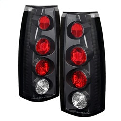 Spyder Euro Style Tail Lights - Black (5001283)