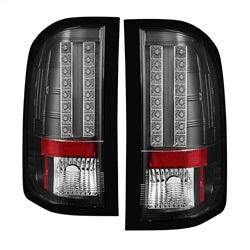 Spyder Feux arrière à DEL — noir — pour certains camions Chevrolet et GMC (5001771)