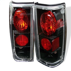 Spyder Euro Style Tail Lights - Black (5001832)
