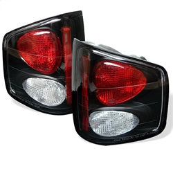 Spyder Euro Style Tail Lights - Black (5001887)