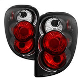 Euro Style Tail Lights - Black (5002211)