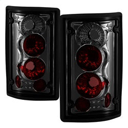 Spyder Euro Style Tail Lights - Smoke — for select Ford vehicles (5002945)