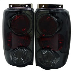 Spyder Euro Style Tail Lights - Smoke — 1995-1997 Ford Explorer (5003027)
