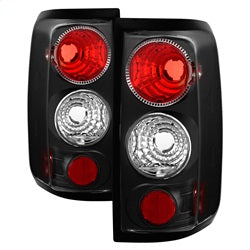 Spyder Euro Style Tail Lights - Black — 2004-2008 Ford F-150 Styleside (Excludes Heritage and SVT) (5003195)