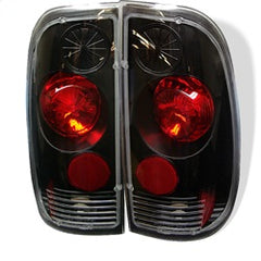 Spyder Euro Style Tail Lights - Black — for select Ford vehicles (5003348)