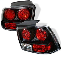 Spyder Feux arrière de style européen — noir — 1999-2004 Ford Mustang (5003669)