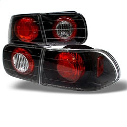 Spyder Feux arrière de style européen — noir — 1992-1995 Honda Civic (5004581)