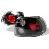 Euro Style Tail Lights - Black (5005168)