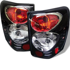 Spyder Feux arrière de style européen — noir — 1999-2004 Jeep Grand Cherokee (5005625)