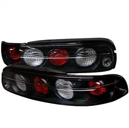 Spyder Euro Style Tail Lights - Black — for select Lexus vehicles (5006042)