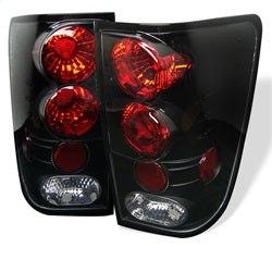 Euro Style Tail Lights - Black (5007025)