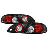 Euro Style Tail Lights - Black (5007476)