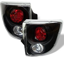 Spyder Euro Style Tail Lights - Black — 2000-2005 Toyota Celica (5007506)