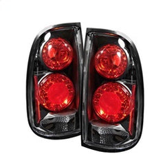 Spyder Euro Style Tail Lights - Black — 2000-2006 Toyota Tundra (5008084)