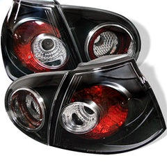 Spyder Feux arrière de style européen — noir — 2006-2007 Volkswagen Golf (5008152)
