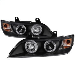 Spyder Projector Headlights - LED Halo - Black — 1996-2002 BMW Z3 (5009081)
