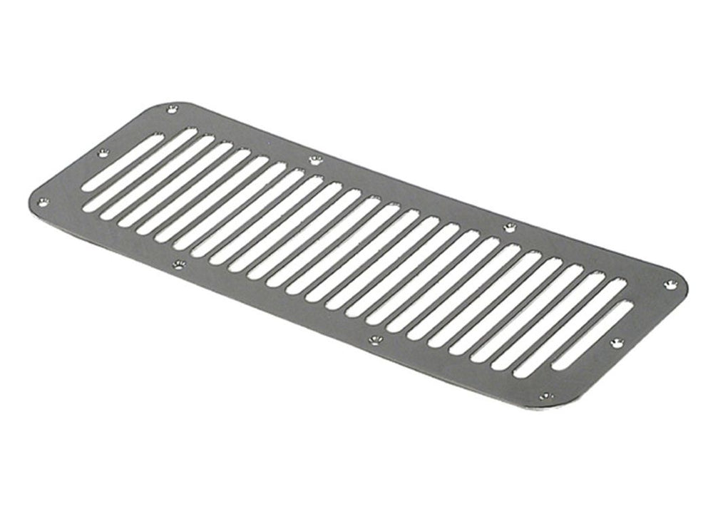Rugged Ridge HOOD VENT Cover 7695 JEEP CJ & Wrangler Stainless
