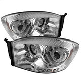 Projector Headlights - LED Halo - Chrome (5010018)