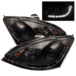 Spyder Phares à projecteur feux de jour — noir — 2000-2004 Ford Focus (5010162)