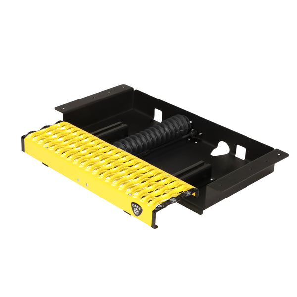 Carr WTS - 24" Retractable Step (Ford Transit Van,Side Door) - XP3 Blk /XP7 Sfty Ylw