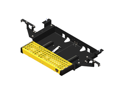 Carr 2013+ Transit Wtsgrip Strut 24In Step Hands Freesafety Yellow Pwdr/Glvnzd Rearsingl