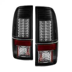 Spyder Feux arrière à DEL version 2 — noir — pour certains camions Ford (5029188)