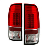 LED Tail Lights - Version 2 - Red Clear (5029195)