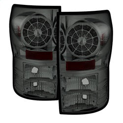 Spyder LED Tail lights - Smoke — 2007-2013 Toyota Tundra