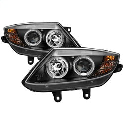 Spyder Phares à projecteur halo à DEL — noir — 2003-2008 BMW Z4 (5029676)