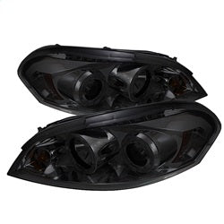 Spyder Phares à projecteur halo à DEL — fumé — pour certains véhicules Chevrolet (5031723)