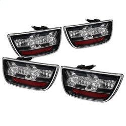 Spyder Feux arrière à DEL — noir — 2010-2013 Chevrolet Camaro (5032188)