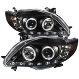 Projector Headlights - LED Halo - DRL - Black (5032515)