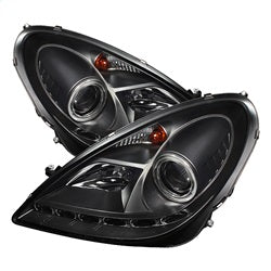 Spyder Phares à projecteur feux de jour — noir — pour certains véhicules Mercedes-Benz (5032546)