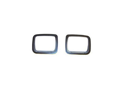 Rugged Ridge Headlight Bezel PAIR Black TRIM 8795 JEEP Wrangler