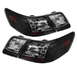 Spyder LED Tail Lights - Black — 2007-2009 Toyota Camry (5042590)