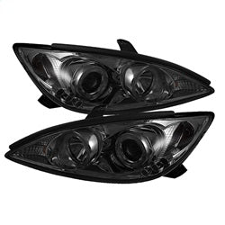 Spyder Phares à projecteur halo à DEL — fumé — 2002-2006 Toyota Camry (5064325)
