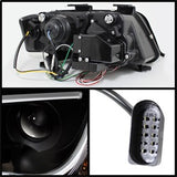 Projector Headlights - Light Tube - DRL - Black (5071873)