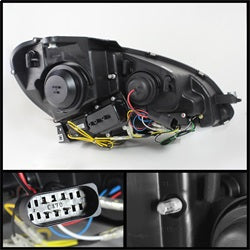Projector Headlights - DRL - Black (5074249)