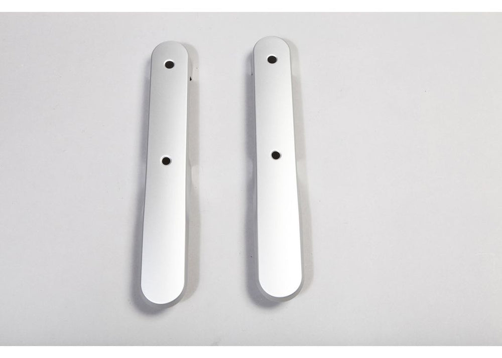 Rugged Ridge REAR DOOR Handle TRIM Silver 0710 JEEP Wrangler Unlimited (JK)