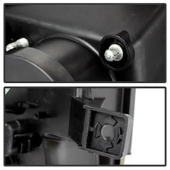 Spyder Projector Headlights - Light Bar DRL - Black — 2013-2014 Ford F-150 (5077646)
