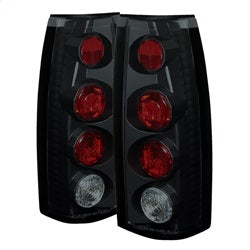 Spyder Euro Style Tail Lights - Black Smoke (5077967)