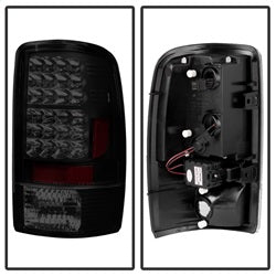 Spyder LED Tail Lights - Black Smoke — for select Chevrolet and GMC vehicles (5078001)
