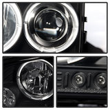 Projector Headlights - LED Halo - Black Smoke (5078353)