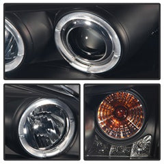 Spyder Projector Headlights - LED Halo - Black Smoke — 2005-2008 Pontiac G6 (5078612)